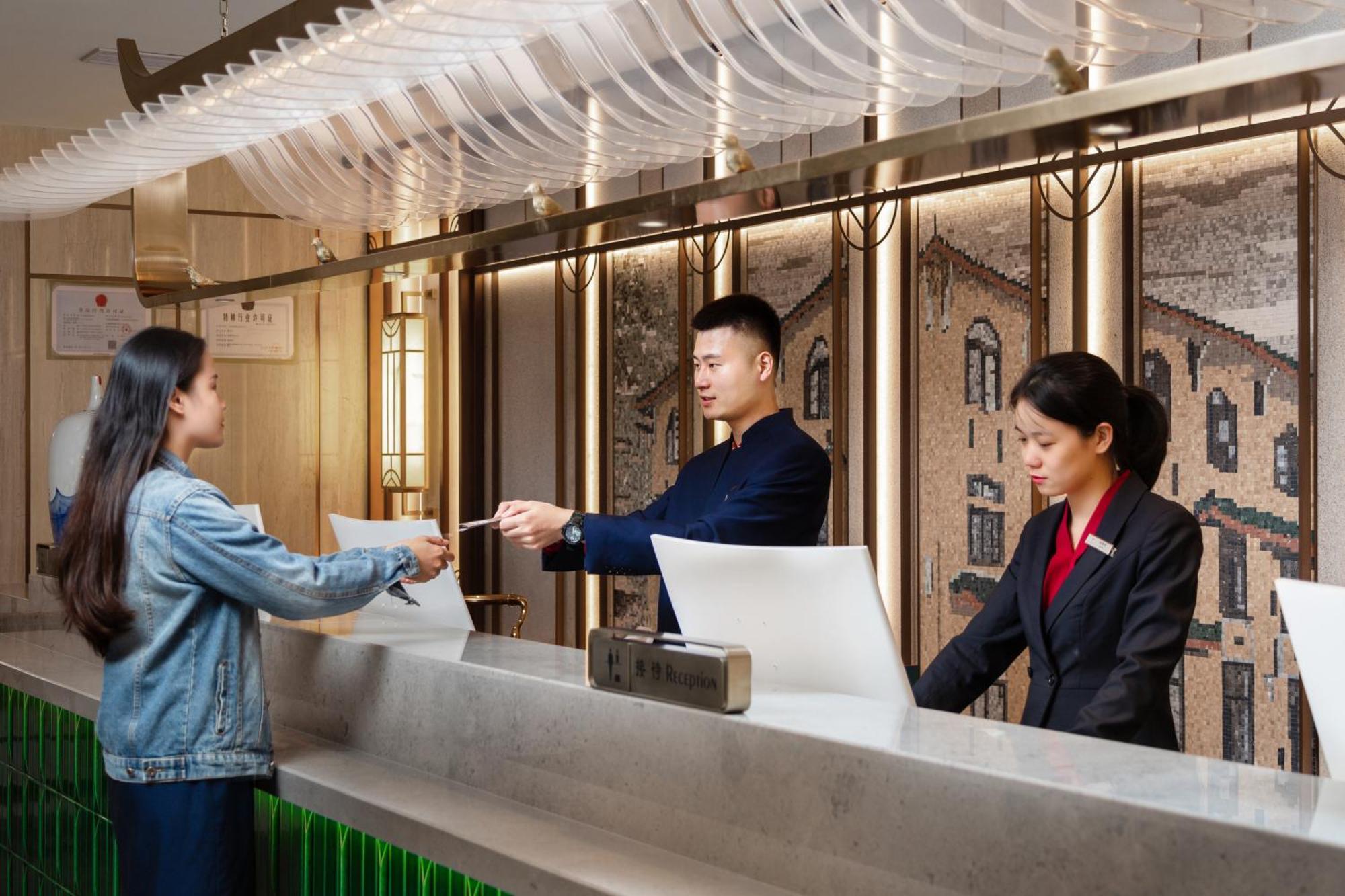 Guangzhou Wogo Yuanbao Hotel-Zhujiang New Town-Free Canton Fair Shuttle Bus & Overseas Buyer Registration Services Ngoại thất bức ảnh
