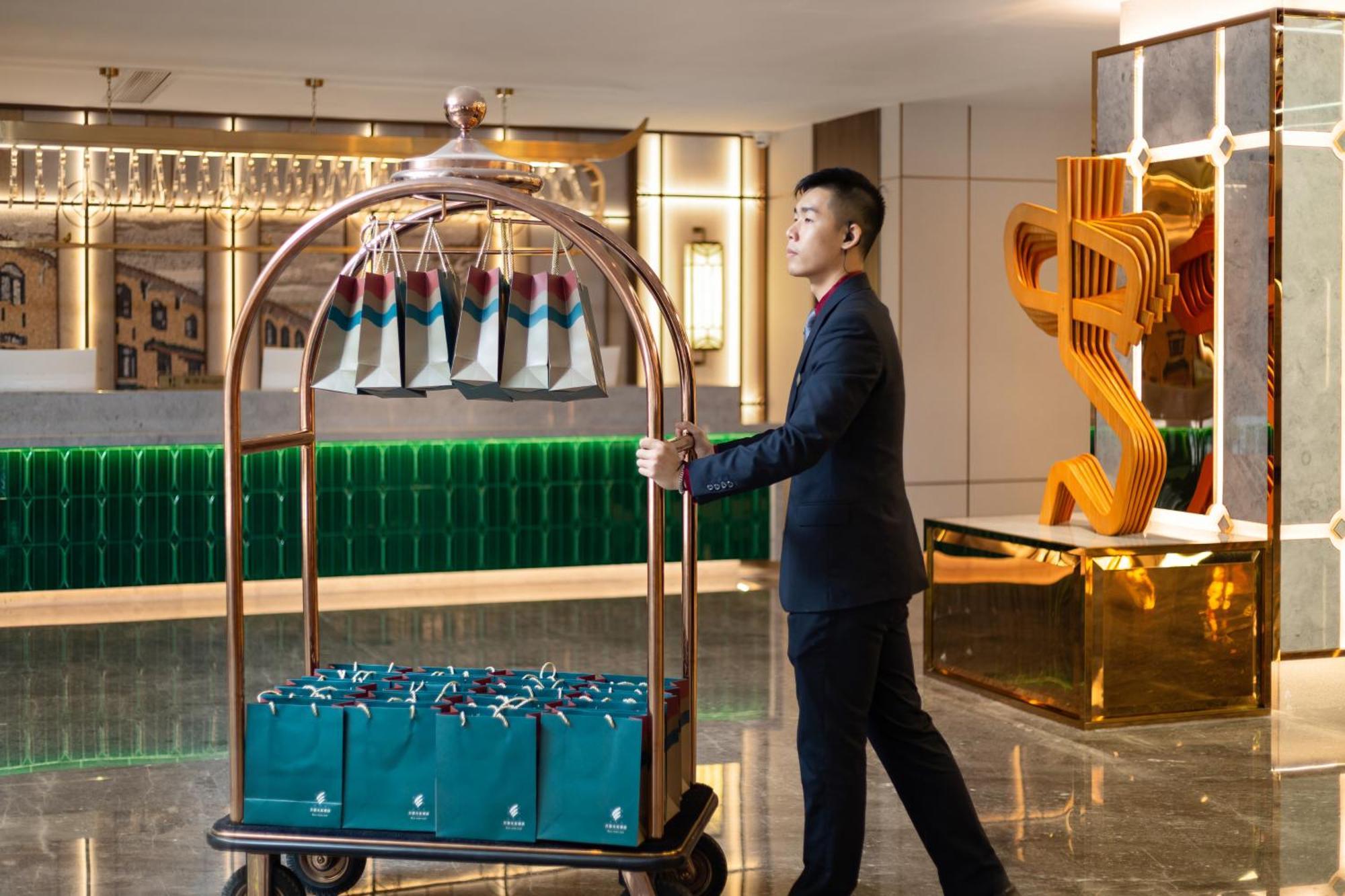 Guangzhou Wogo Yuanbao Hotel-Zhujiang New Town-Free Canton Fair Shuttle Bus & Overseas Buyer Registration Services Ngoại thất bức ảnh